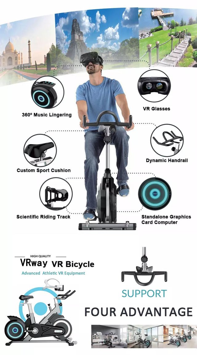 Vr online bike ride